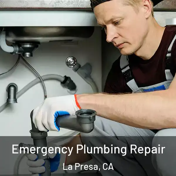  Emergency Plumbing Repair La Presa, CA