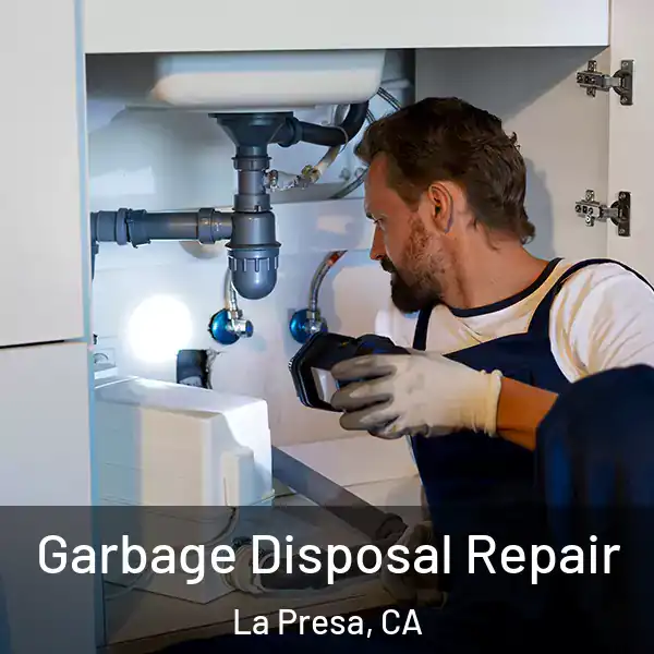  Garbage Disposal Repair La Presa, CA