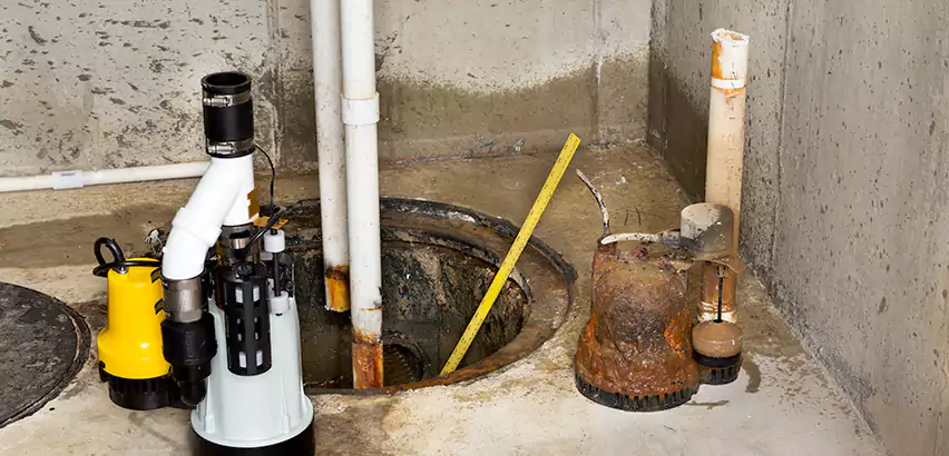Installing Sump Pump in Finished Basement in La Presa, CA
