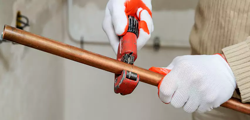 Temporary Copper Pipe Repair La Presa, CA