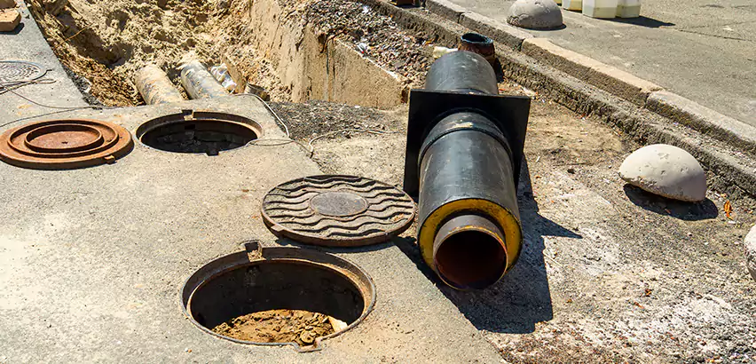 Lateral Sewer Line Replacement in La Presa