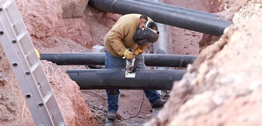 Cast Iron Sewer Pipe Replacement in La Presa