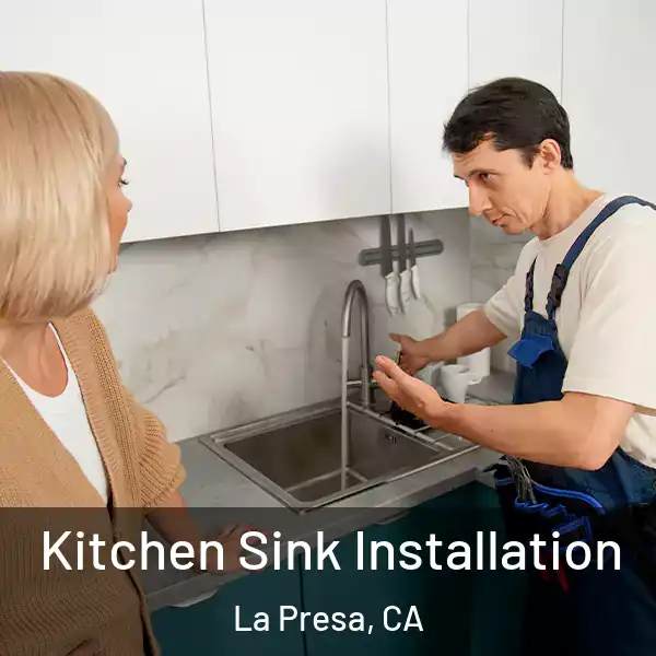  Kitchen Sink Installation La Presa, CA