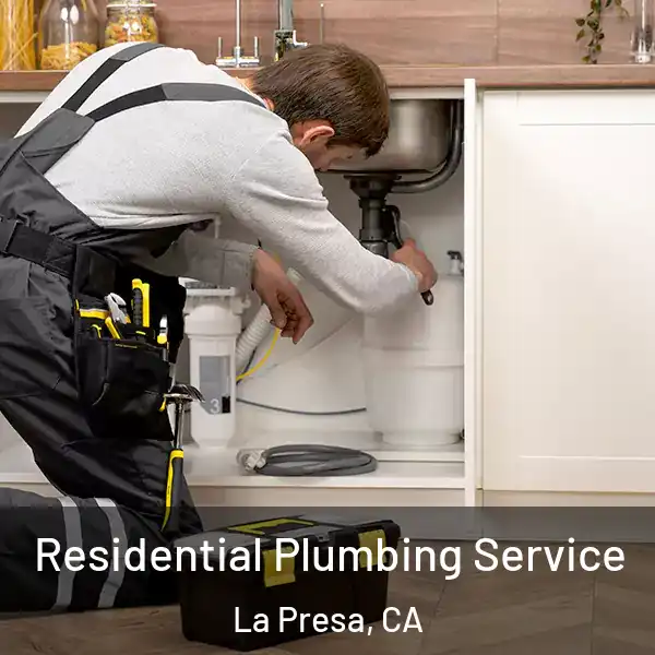  Residential Plumbing Service La Presa, CA