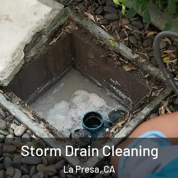  Storm Drain Cleaning La Presa, CA