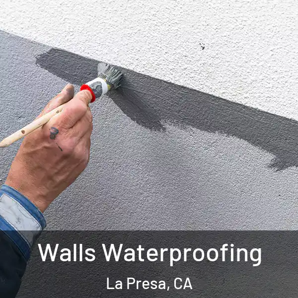  Walls Waterproofing La Presa, CA