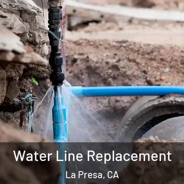  Water Line Replacement La Presa, CA